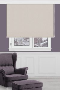 Сребреникава Беж Мат Роло Завеса - Image 2