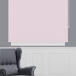 Сребреникава Розева Мат Роло Завеса