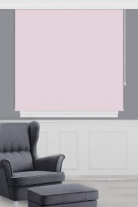 Сребреникава Розева Мат Роло Завеса