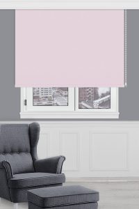 Сребреникава Розева Мат Роло Завеса - Image 2