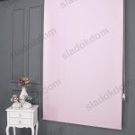 Сребреникава Розева Мат Роло Завеса