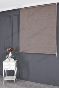 Сива Мат Роло Завеса Со Линии - Image 2