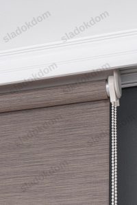 Сива Мат Роло Завеса Со Линии - Image 3