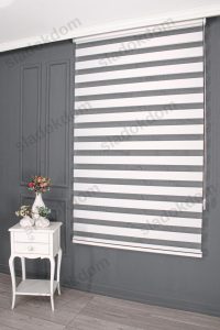 Бела Бамбус Зебра Завеса