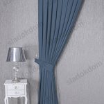 Темно Сина Драпер Завеса