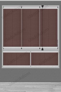 Темно Кафеава Плисел Завеса