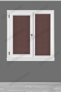 Темно Кафеава Плисел Завеса - Image 3